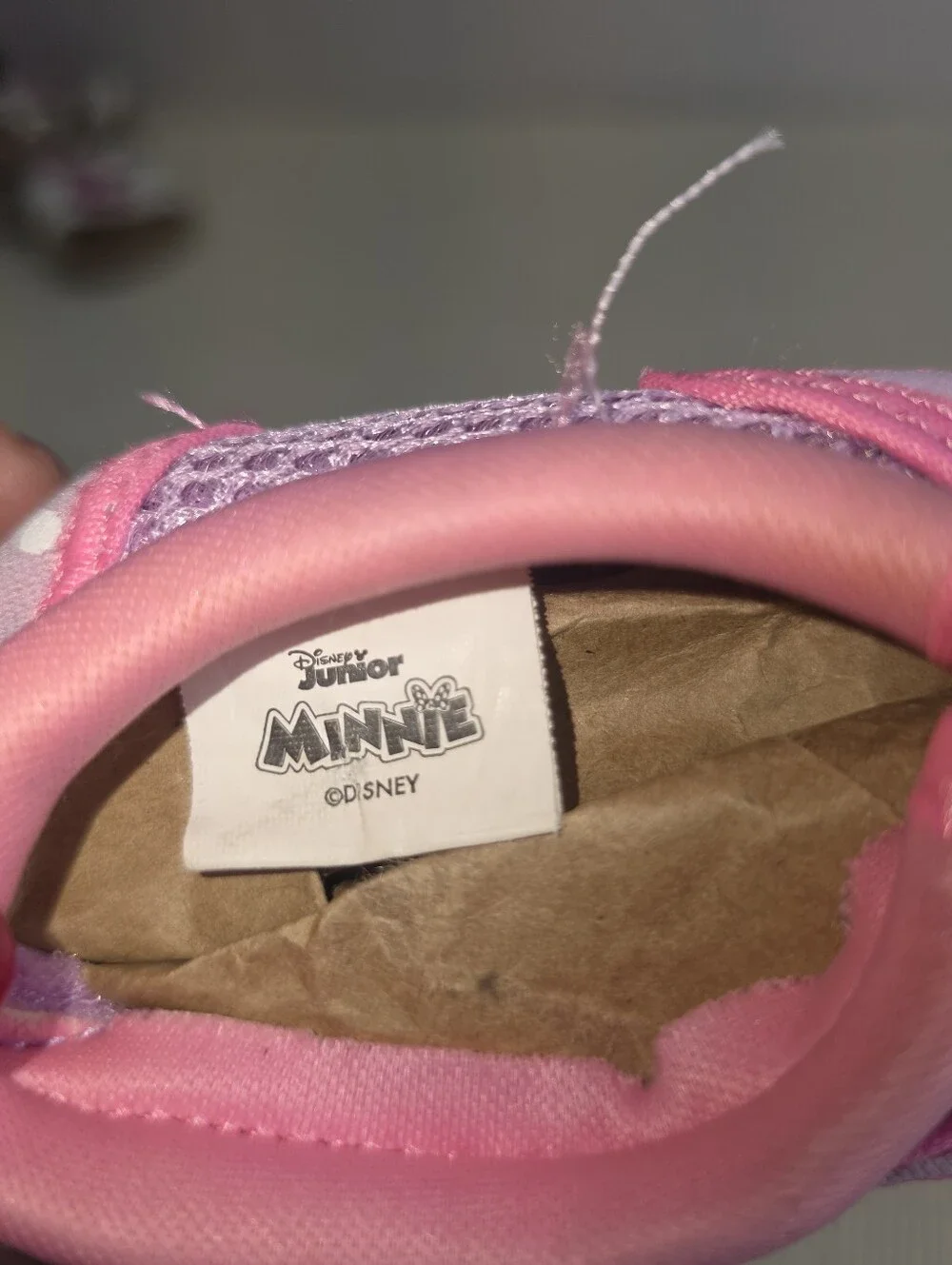 Disney Junior Minnie Mouse Water Shoes Aqua Beach Pool Toddler Size S 5 6 Pink